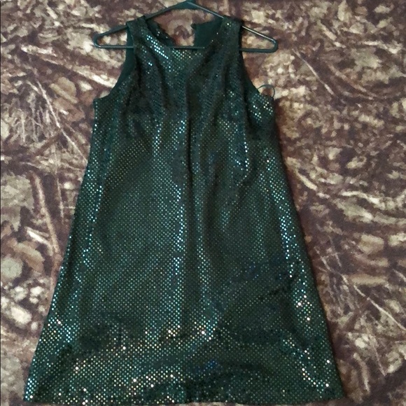 Green sequin dress - Picture 2 of 3